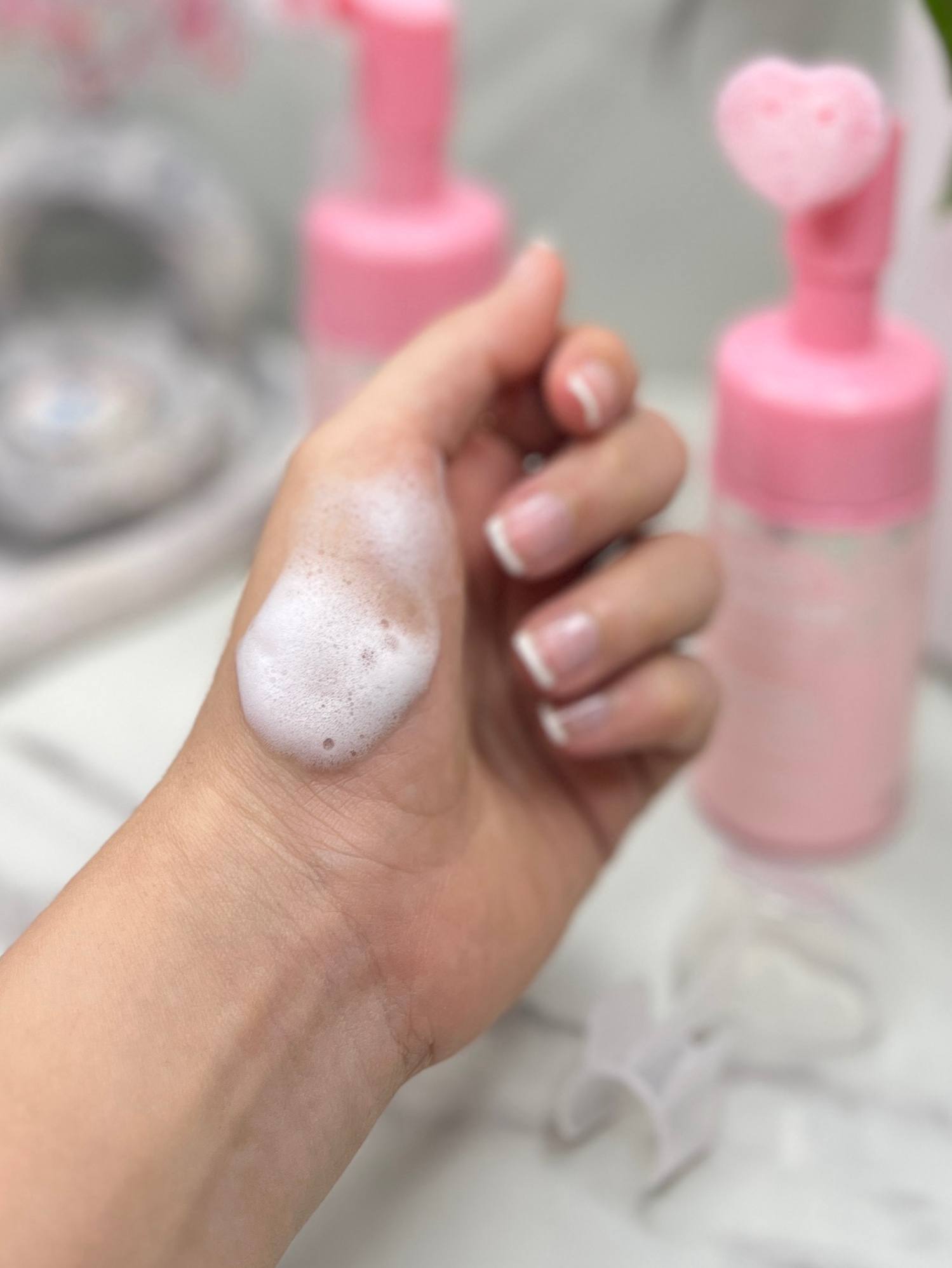 فیس واش baby powder